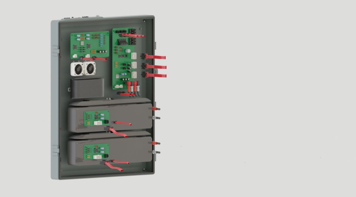 battery without door