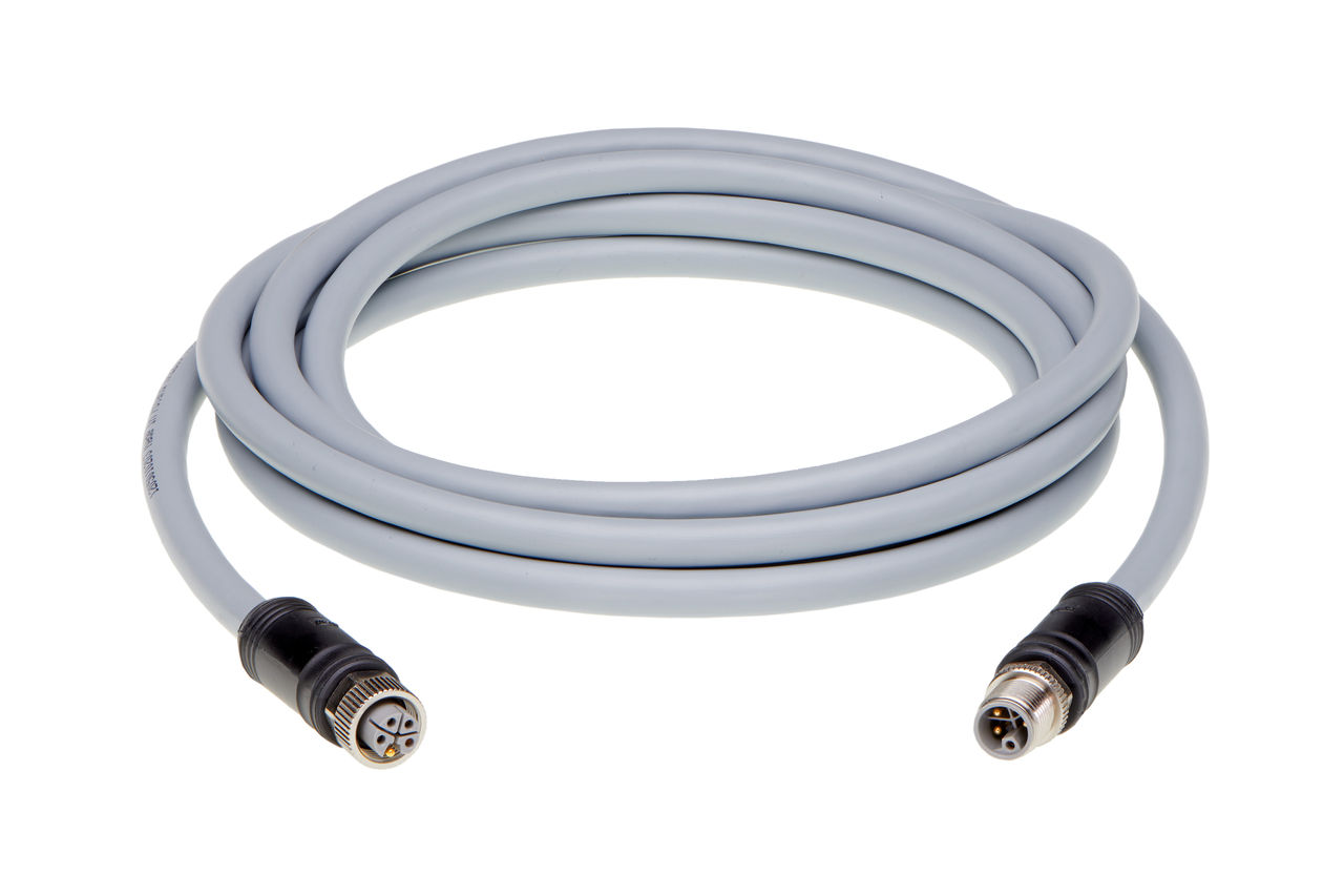 Molex Brad M12 L-code power cable assembly.
