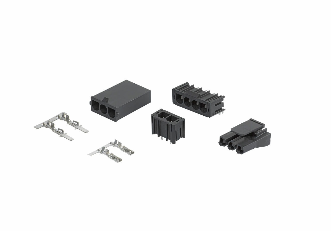 Sabre connector headers, housing, receptacle and terminals.