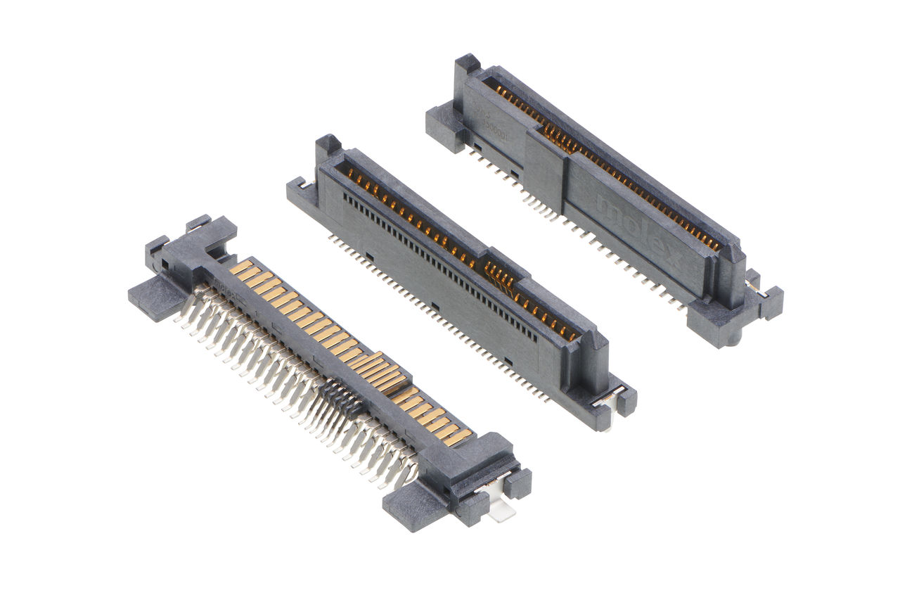 Molex Serial Attach SCSI (SAS) connectors. 