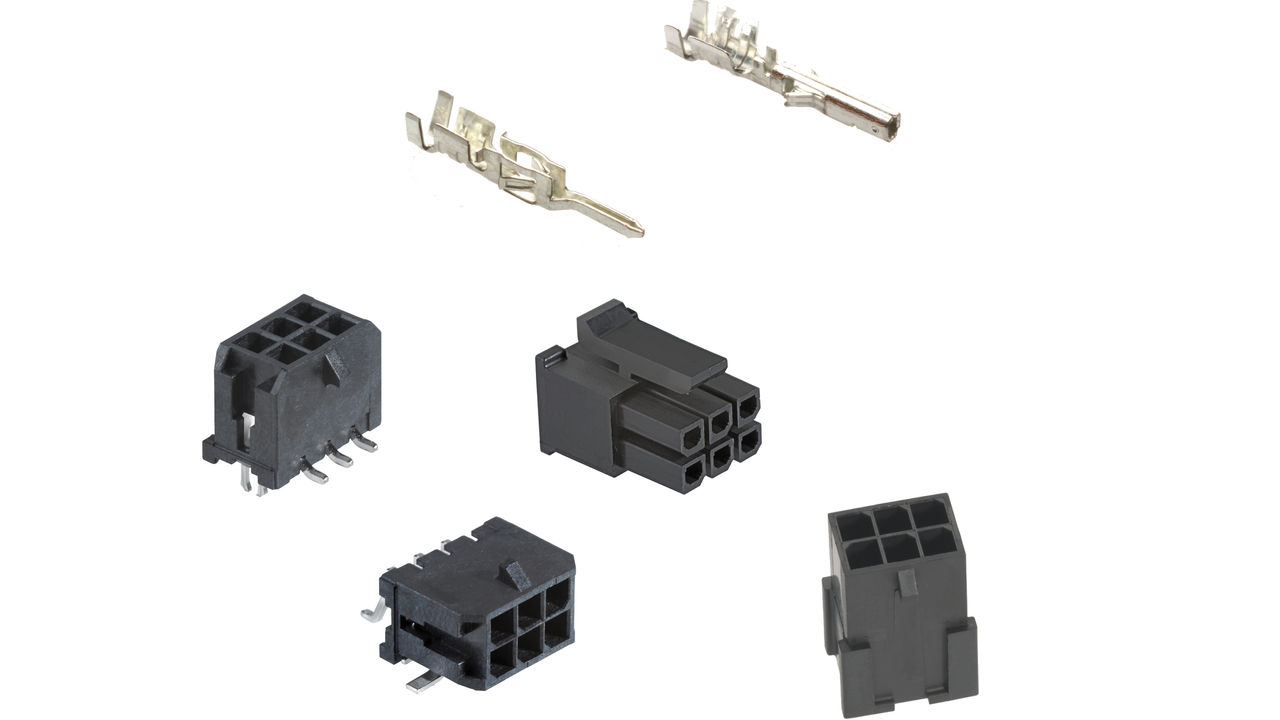 Micro-Fit Connector headers, housing, receptacle and terminals. 