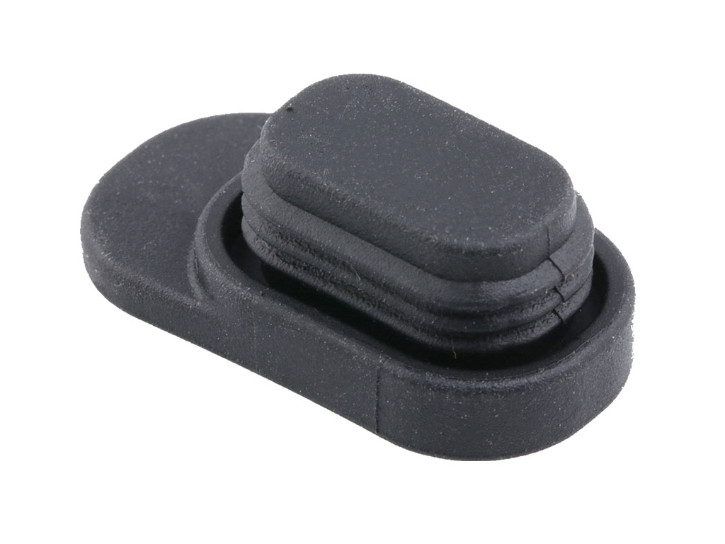 Squba black weather cap.  
